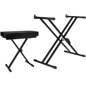 Talent Keyboard Stand and Bench Bundle